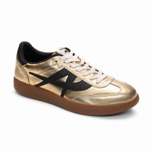Gold Women Ash Sunset Vintage Metallic Sneakers | 254885-486