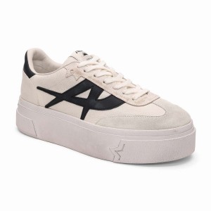White Women Ash Starmoon Platform Sneakers | 871373-192